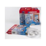 Film de survitrage thermo - r�tractable 150cm x 170cm ? isolation thermique et phonique ? fixation par ...