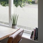 Film vitrostatique pour vitre d�coratif extra - lisse nuage opaque 150 x 67, 5cm blanc