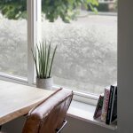 Film vitrostatique pour vitre d�coratif mosa�que opaque 150 x 67, 5cm blanc