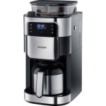 Severin - cafetire filtre 8 tasses 1000w inox / noir ka4814
