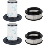 Filtres pour 4 aspirateurs rowenta x - force flex 11, 60 12, 60 14, 60 15, 60 rh98xx (filtre de remplacement ...