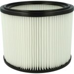 Cartouche filtrante remplacement pour bosch 2607432024 pour aspirateur - filtre pour particules fines, ...