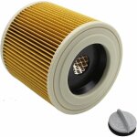 Filtre � cartouche avec support en acier compatible avec karcher wd series wd2 wd3 wd3p a2004 mv2 mv3 ...