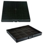 Filtre � charbon 237x222x30mm pour hotte electrolux 484000008779