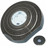 Arthur martin - filtre charbon rond type 25 ( l'unit) 280x37 mm (902979362) hotte electrolux, rosieres, ...