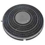 Filtre charbon rond type 26 (� l'unit�) (51077 - 2410) (484000008789) hotte whirlpool, bauknecht, ignis, ...