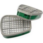 Filtre � gaz 3m pour masque s�rie 6000 3m ( prix pour bo�te de 8 )