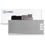 Filtre � graisse en m�tal pour hottes aspirantes adapt� pour bosch siemens neff constructa 352813 / 00352813 ...