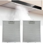 Filtre de graisse m�tallique de capuchon de cuisini�re, (2pcs, 320x260mm)filtre de ventilation de capuchon ...