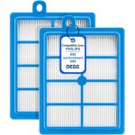 Filtre hepa h13 - compatible avec aspirateurs philips, electrolux, aeg, tornado, h13 anciennement h12, ...