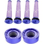 Filtre hepa, compatible avec les pi�ces de rechange de filtre lavable pour aspirateur dyson v8 v7
