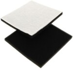 Filtre moteur par 2 125x125mm 9001957399 - aspirateur