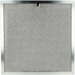 Vhbw - filtre permanent � graisse remplacement pour miele 8259070 pour hotte de cuisine, m�tal