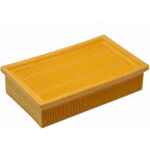 Filtre pliss plat filtre pliss 3x filtre adapt  l'aspirateur eau et poussire krcher nt35 / 1 nt ...