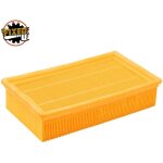 Filtre pliss plat filtre pour aspirateur filtre  lamelles pliss adapt pour aspirateur eau et poussire ...