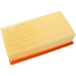 Filtre pliss� plat compatible avec k�rcher nt 375 eco, nt 351 eco profi aspirateur sec / humide, aspirateur ...