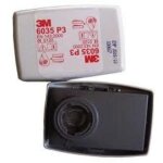 Filtre � poussi�re 3m p3 6035 / 2 pi�ces.