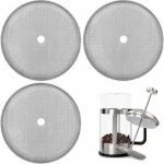 Filtres de rechange pour cafeti�re � piston, lot de 6, 10 cm