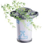 Rhg filtre de rechange lavable et r�utilisable compatible avec rowenta x - force 8. 60 et x - pert 6. ...