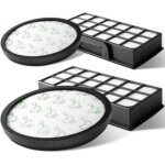 Filtre de remplacement 2 pi�ces pour aspirateur rowenta x - trem power cyclone zr006001 ro69xx ro72xx ...