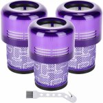Filtres de remplacement - lot de 3 pour aspirateur dyson v11 absolute extra pro animal torque drive v15 ...