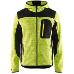 Veste tricotée à capuche - 4930 - jaune / noir - s - blaklader Veste tricotée à capuche - 4930 - jaune / noir - s - blaklader