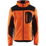 Blaklader - veste tricote  capuche - 4930 - orange / noir - xs