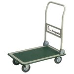 Finish - chariot roulpratic vert 300k plateau 750x490mm