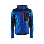 Blaklader - veste tricote  capuche t. m - bleu roi / noir - 493021178599 - m