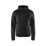 Blaklader - veste tricote  capuche t. xxl - gris anthracite / noir - 493021179799 - xxl