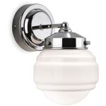 Firstlight products - firstlight art - applique murale d'intrieur  1 lumire pour salle de bain, chrome, ...