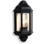 Firstlight products - firstlight outdoor - lanterne murale extrieure  1 ampoule noire ip44, e27