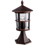 Firstlight stratford - pilier de lanterne extrieure  1 ampoule bronze ip44, e27