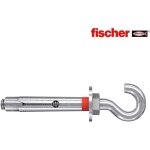 Mibricotienda - chevilles mtalliques, fsl, 8, finition crochet, m6x45, bote 100 fischer 45773