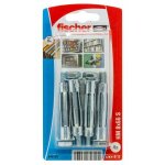 Fischer - cheville m�tallique pour placo hm 8x55 avec vis m 8x55, 4 pi�ces
