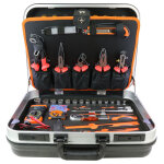 Fischer darex ? malette de rangement 100 outils ? verrouillable avec serrure � cl�s ? outils en chrome ...