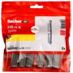 Tamis injection fischer fit 20x85 / 6b - lot de 6 Tamis injection fischer fit 20x85 / 6b - lot de 6