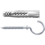 Fischer - 094619 ux 6 x 35 r rh k nv cheville universelle 35 mm 1 set