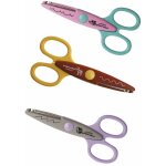 Fiskars pack de 3 ciseaux cranteurs kidzors animaux du zoo