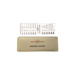 Fissuromètre règle plastique transparente Fissuromètre règle plastique transparente