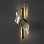 Fitags applique murale interieur 10w blanc chaud led moderne aluminium eclairage d�coration lampe murale, ...