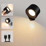 Fitags applique murale interieur, led spots muraux murale touch, 3 niveaux de luminosit� 3 temp�rature, ...