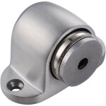 Fitags - but�e de porte magn�tique mont�e au sol en m�tal bross�,