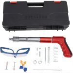 Fitags - cloueuse rivet gun clou beton pistolet � clous en acier de clous ronds avec gants � lunettes ...
