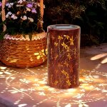 Fitags lanterne solaire ext�rieur, lampe solaire exterieur de libellule en m�tal lanterne suspendre / ...