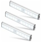 Fitags - lumi�re led, sans fil, rechargeable par usb, magn�tique, d�tecteur de mouvement, 2 modes d'�clairage, ...