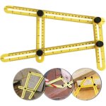Fitags - regle multi angle d'outil de mod�le, 2 pcs angleizer template tool, r�gle de mesure multi - ...