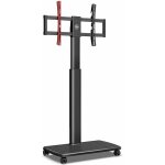 Fitueyes - chariot tv mobile avec socle en bois support tv roulant sur roulettes pour �cran de 32 '� ...