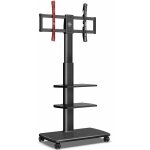 Fitueyes - chariot tv mobile avec socle en bois support tv roulant sur roulettes pour écran de 32 'à ... Fitueyes - chariot tv mobile avec socle en bois support tv roulant sur roulettes pour écran de 32 'à ...