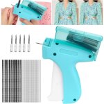 Fixateur rapide pour v�tements, quick clothing fixer, micro stitch gun, mini machine � coudre avec 5 ...